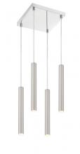 Z-Lite 917MP12-BN-LED-4SCH - 4 Light Chandelier