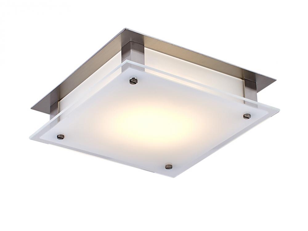 LED Flush Mount Nickel