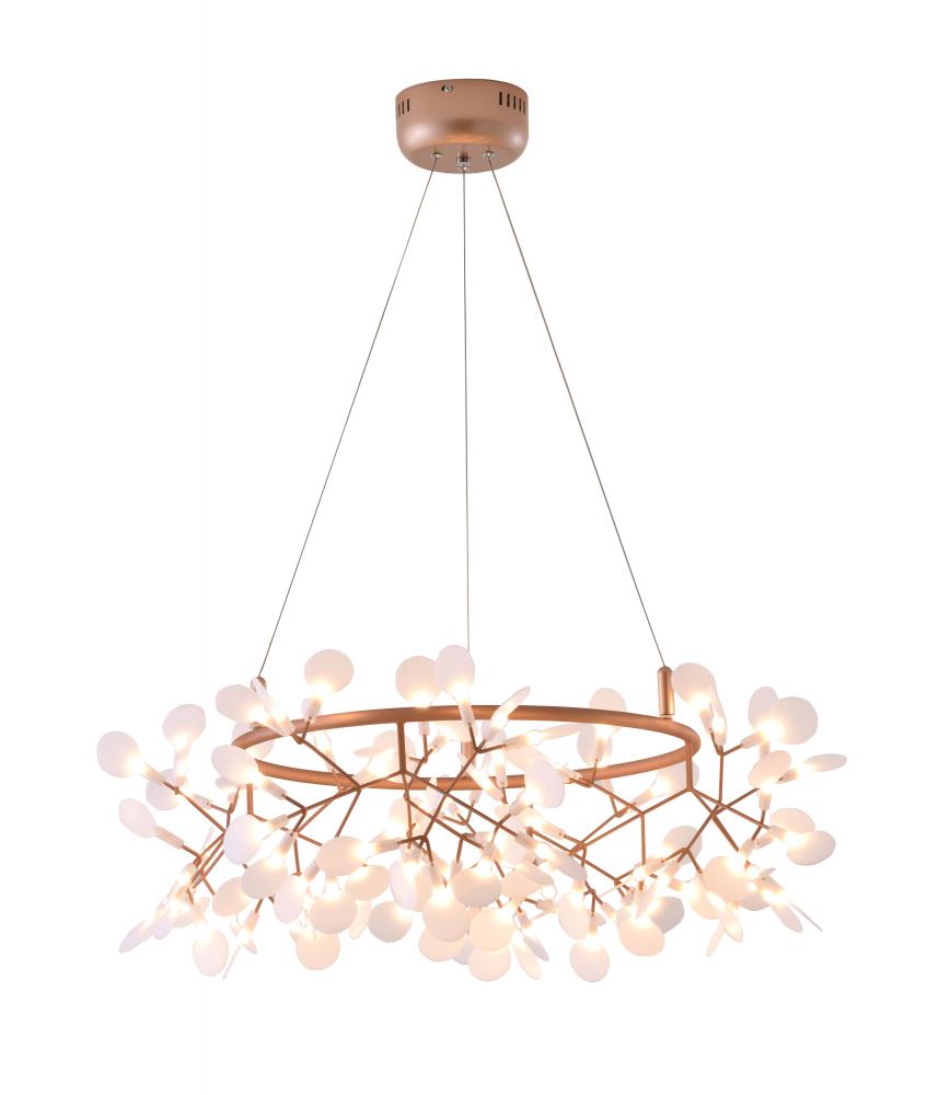 LED Chandelier Copper