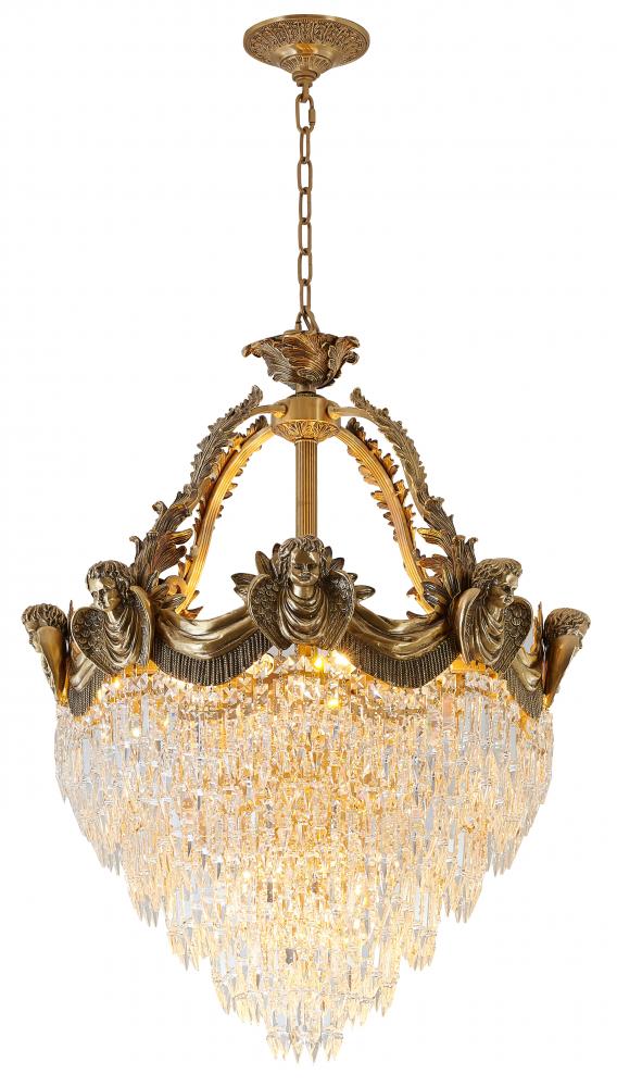 Chandelier  Brass