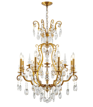 Bethel International BET65XL-AB-1 - Chandelier Antique Brass