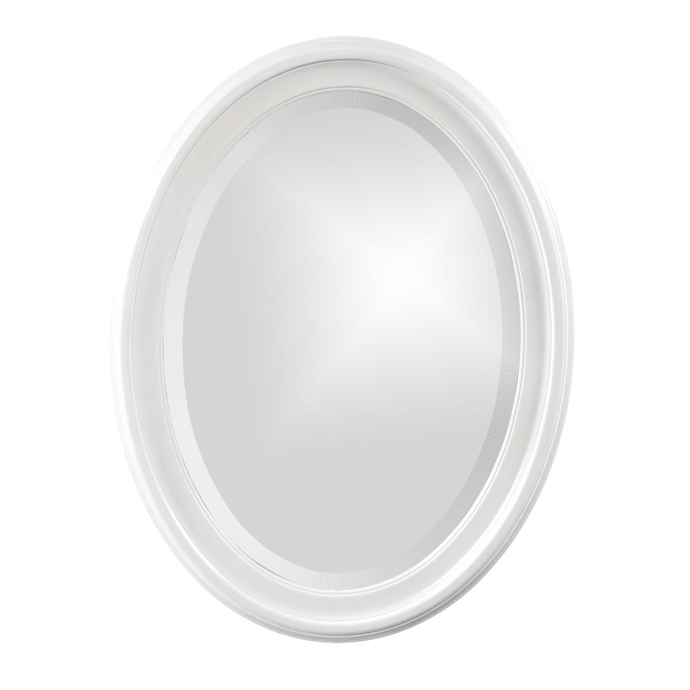 George Mirror - Glossy White