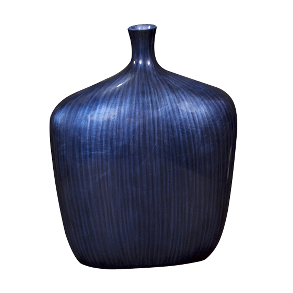 Howard Elliott Sleek Cobalt Blue Vase - Large