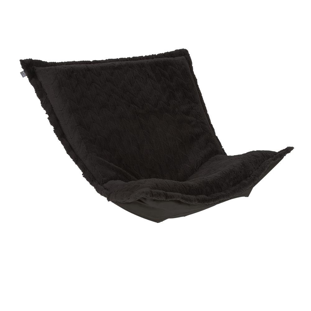 Puff Chair Cushion Angora Ebony (Cushion and Cover Only)