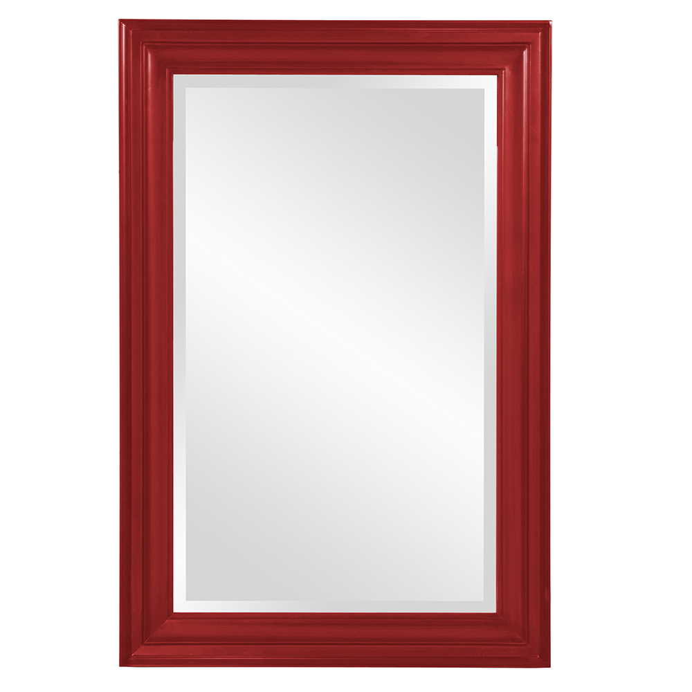 George Mirror - Glossy Red