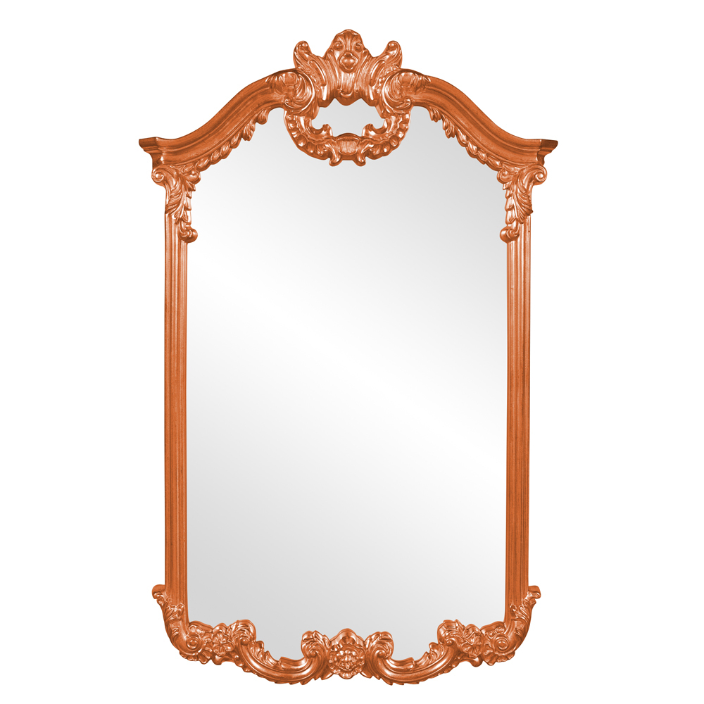 Roman Mirror - Glossy Orange