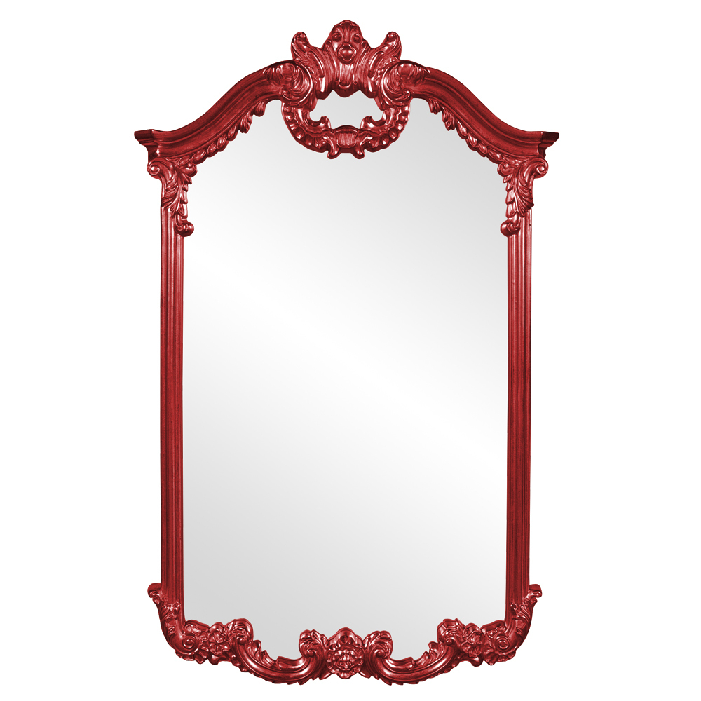 Roman Mirror - Glossy Red