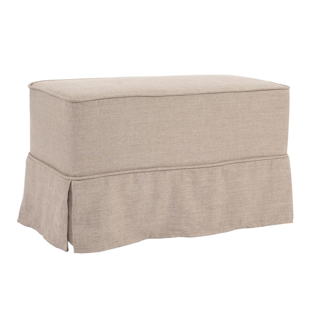 Universal Bench Linen Slub Natural - Skirted