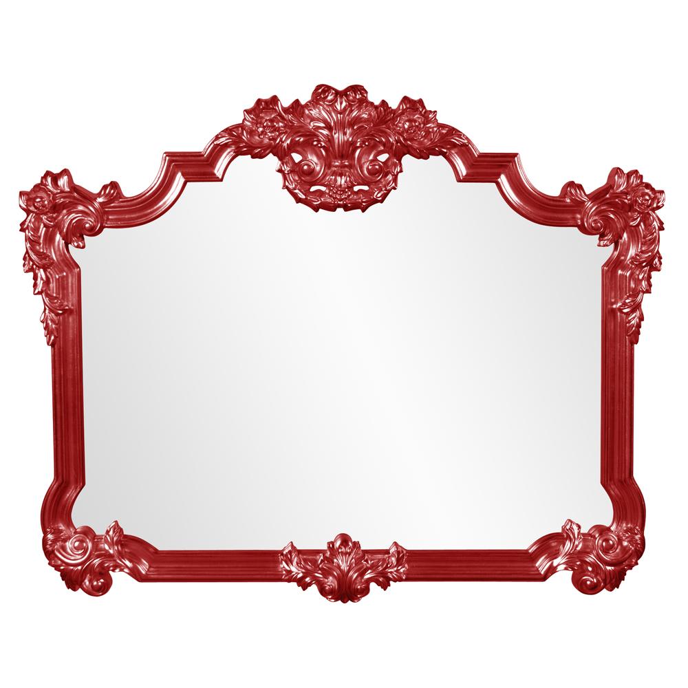 Avondale Mirror - Glossy Red