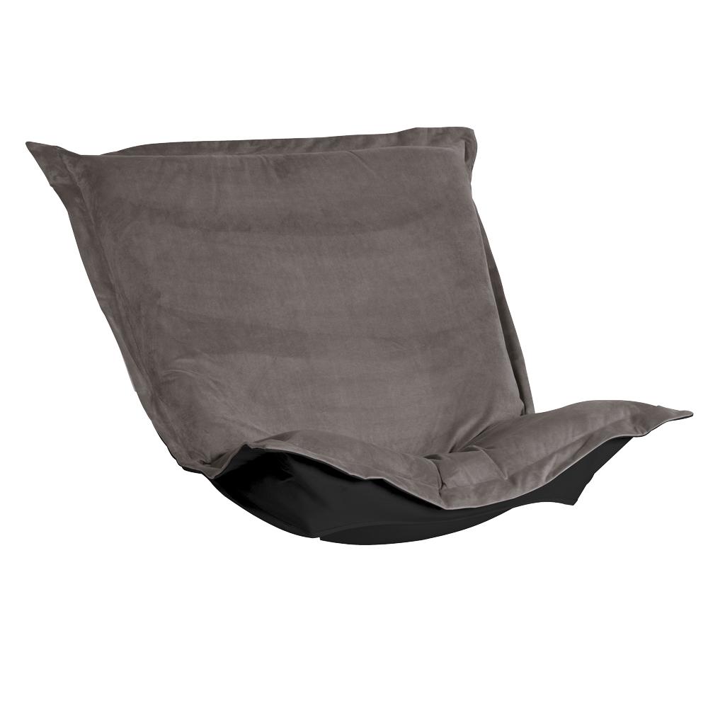 Puff Chair Cushion Bella Pewter (Cushion and Cover Only)