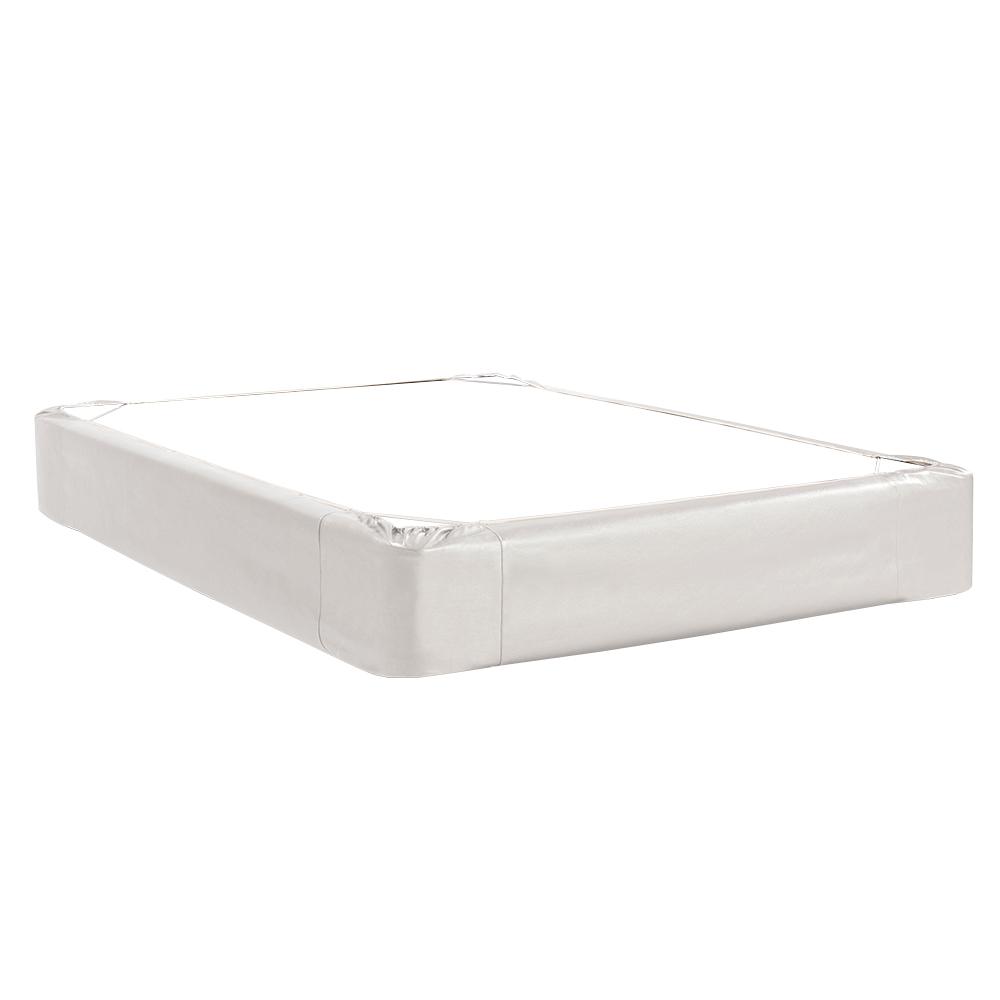 Full Boxspring Cover Luxe Mercury (Cover Only)