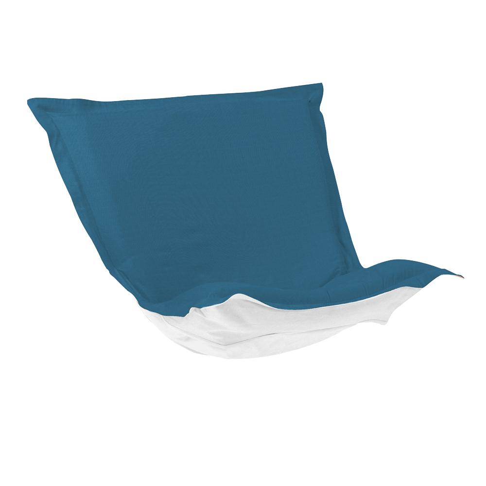 Puff Chair Cover Seascape Turquoise (Cover Only)