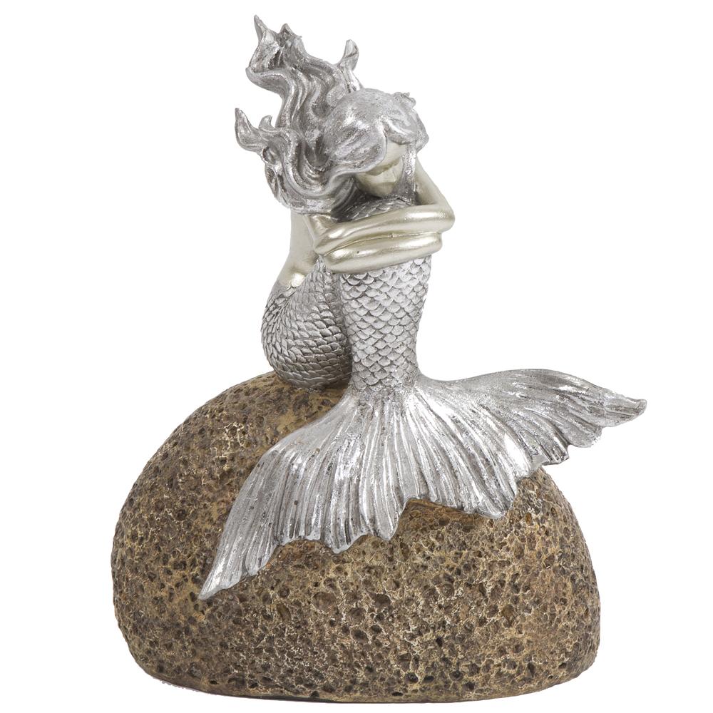 Mermaid on Rock Statue