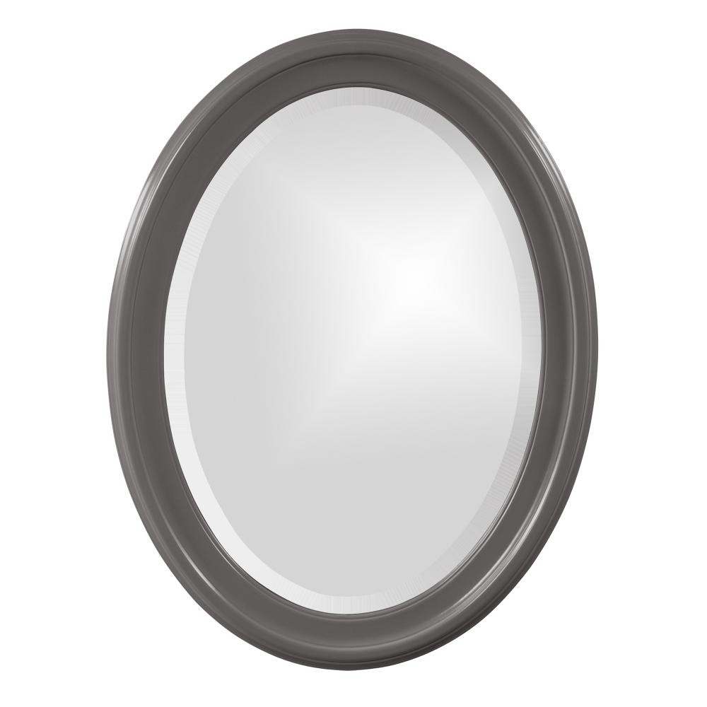 George Mirror - Glossy Charcoal