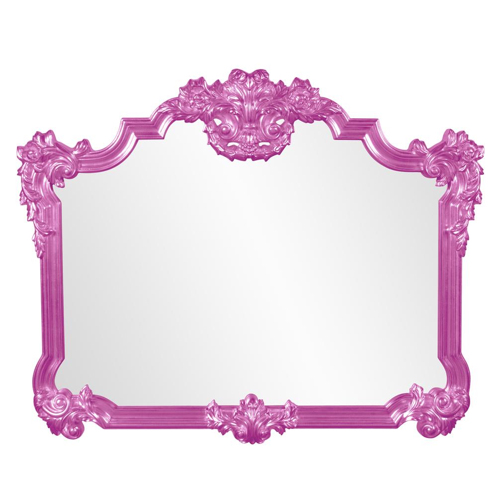 Avondale Mirror - Glossy Hot Pink