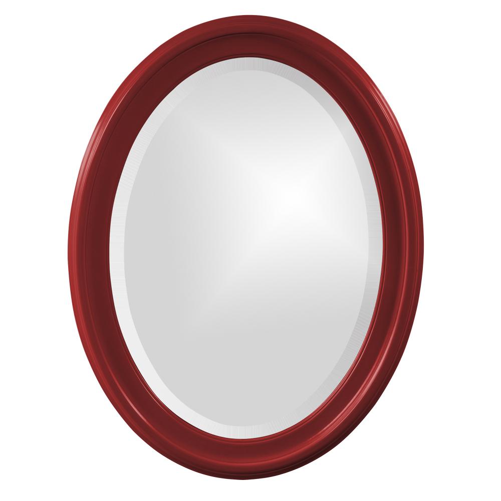 George Mirror - Glossy Red