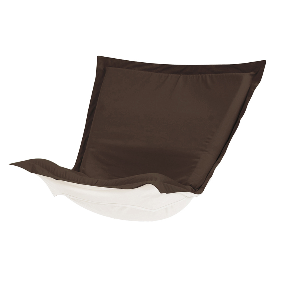 Puff Chair Cushion Seascape Chocolate Cushion and Cover