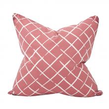 Howard Elliott 3-663F - 24" x 24" Pillow Cove End Rhubarb - Down Insert