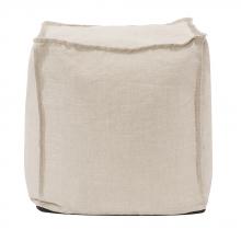 Howard Elliott 873-610 - Square Pouf Prairie Linen