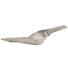 Howard Elliott 51091 - Elongated Aluminum Abstract Leaf Tray - Small