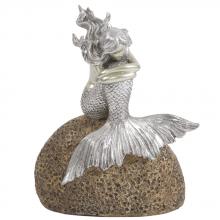 Howard Elliott 12202 - Mermaid on Rock Statue