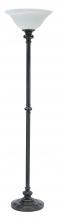 House of Troy N600-OB-O - Newport Torchiere Floor Lamp