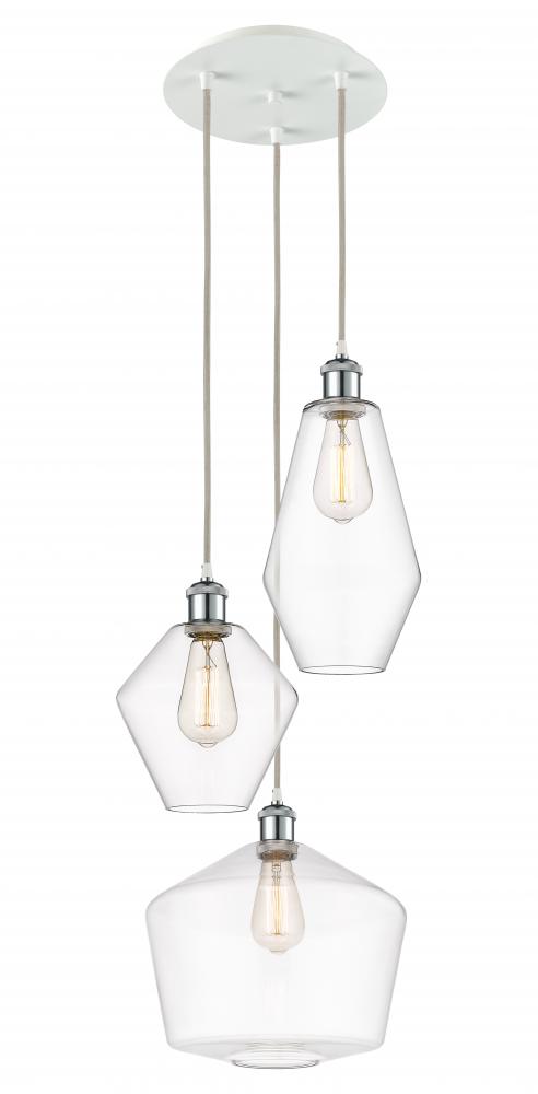 Cindyrella 3 Light 14 inch Multi-Pendant