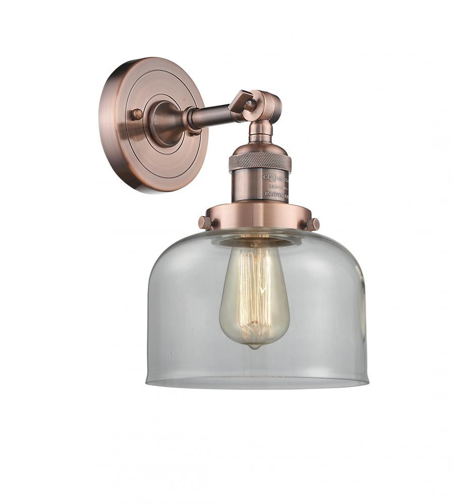 Bell - 1 Light - 8 inch - Antique Copper - Sconce