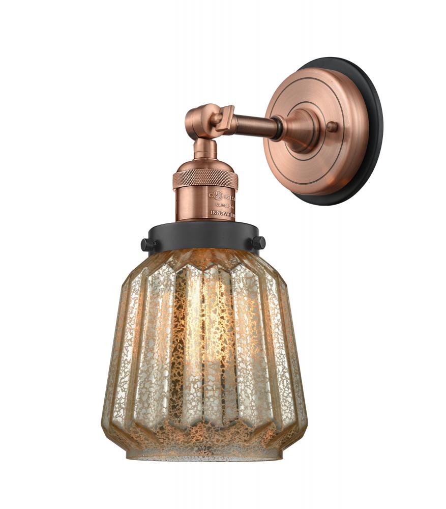 Chatham - 1 Light - 7 inch - Antique Copper - Sconce