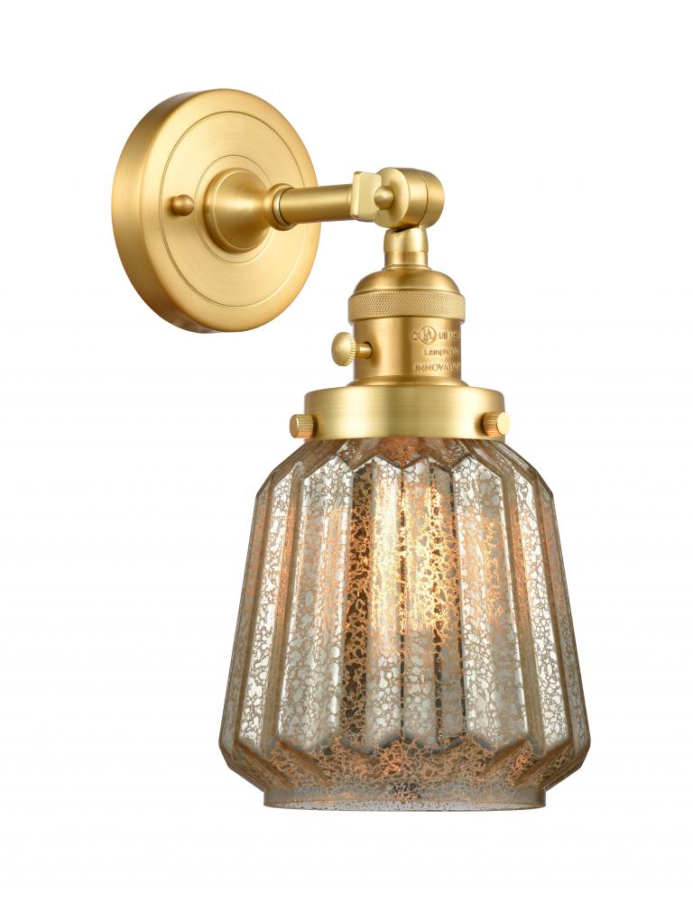 Chatham - 1 Light - 7 inch - Satin Gold - Sconce