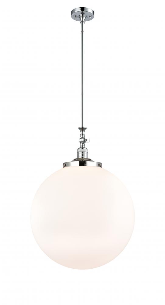 Beacon - 1 Light - 18 inch - Polished Chrome - Stem Hung - Mini Pendant