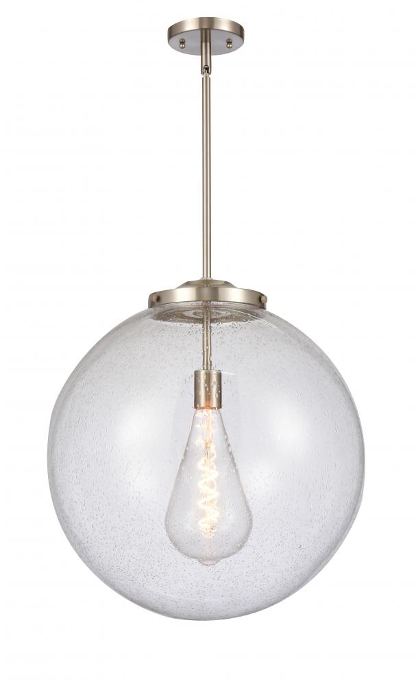 Beacon - 1 Light - 18 inch - Brushed Satin Nickel - Cord hung - Pendant