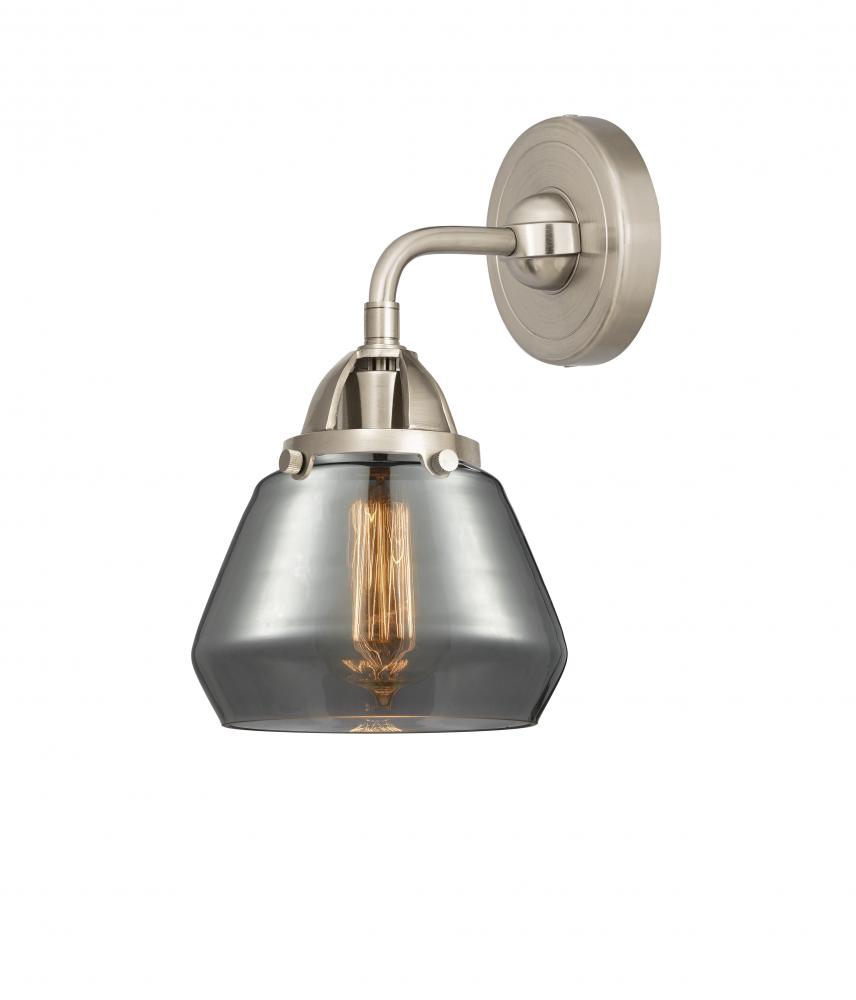 Fulton - 1 Light - 7 inch - Brushed Satin Nickel - Sconce