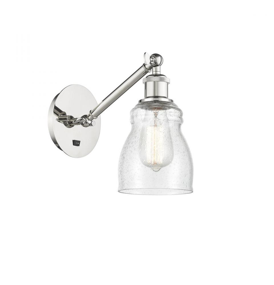 Ellery - 1 Light - 5 inch - Polished Nickel - Sconce