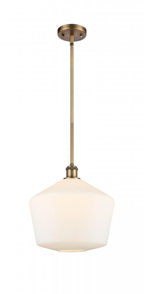 Cindyrella - 1 Light - 12 inch - Brushed Brass - Mini Pendant