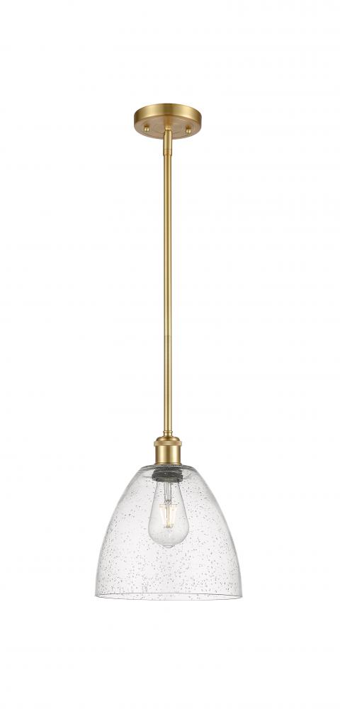 Bristol - 1 Light - 9 inch - Satin Gold - Mini Pendant