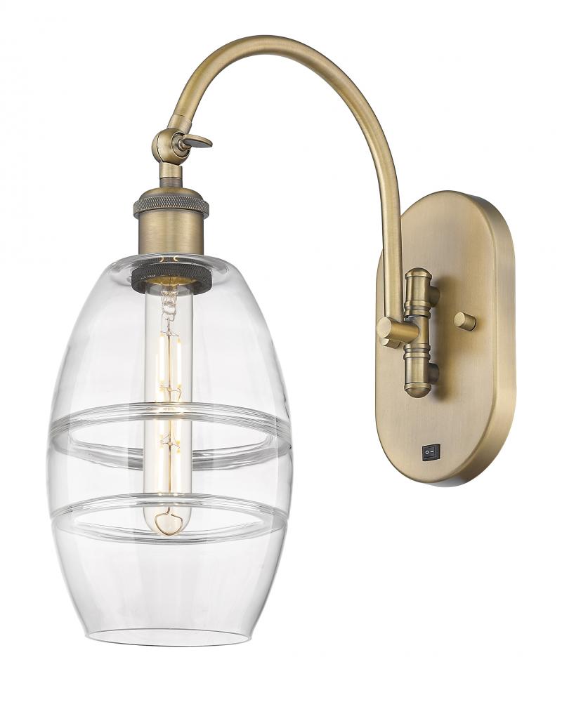 Vaz - 1 Light - 6 inch - Brushed Brass - Sconce