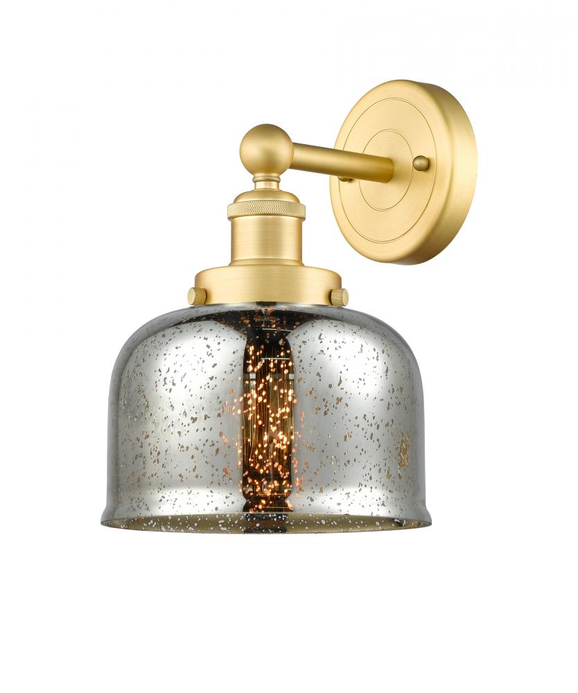 Bell - 1 Light - 8 inch - Satin Gold - Sconce