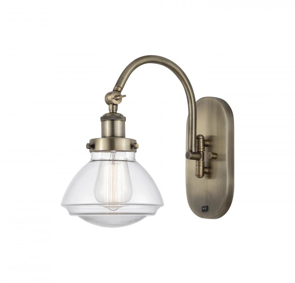 Olean - 1 Light - 7 inch - Antique Brass - Sconce