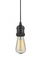  199-OB - Bare Bulb - 1 Light - 2 inch - Oil Rubbed Bronze - Cord hung - Cord Set