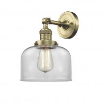 Innovations Lighting 203-AB-G72 - Bell - 1 Light - 8 inch - Antique Brass - Sconce