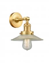 Innovations Lighting 203-SG-G2-LED - Halophane - 1 Light - 9 inch - Satin Gold - Sconce