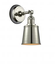 Innovations Lighting 203BP-PNBK-M9-PN - Addison - 1 Light - 5 inch - Polished Nickel - Sconce