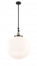 Innovations Lighting 206-BAB-G201-18 - Beacon - 1 Light - 18 inch - Black Antique Brass - Stem Hung - Adjustable Mini Pendant