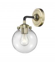 Innovations Lighting 284-1W-BAB-G202-6 - Beacon - 1 Light - 6 inch - Black Antique Brass - Sconce