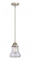  288-1S-SN-G192-LED - Bellmont - 1 Light - 6 inch - Brushed Satin Nickel - Cord hung - Mini Pendant