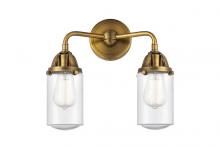 Innovations Lighting 288-2W-BB-G314-LED - Dover - 2 Light - 13 inch - Brushed Brass - Bath Vanity Light