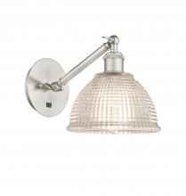 Innovations Lighting 317-1W-SN-G422-LED - Arietta - 1 Light - 8 inch - Brushed Satin Nickel - Sconce