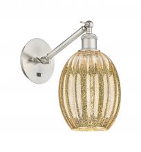 Innovations Lighting 317-1W-SN-G459-6ME - Preston Bulb - 1 Light - 6 inch - Brushed Satin Nickel - Sconce
