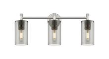 Innovations Lighting 434-3W-SN-G434-7SM - Crown Point - 3 Light - 24 inch - Satin Nickel - Bath Vanity Light